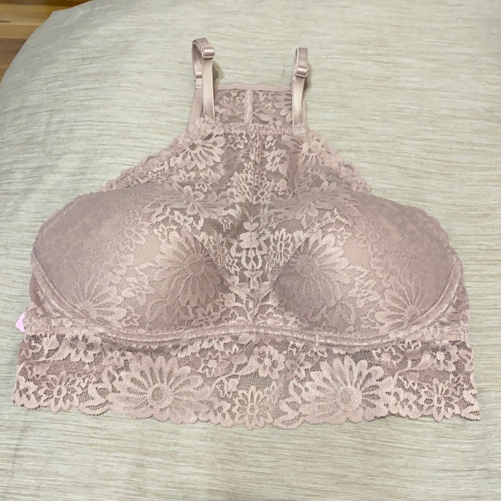 Victoria Secret Pink Lace Push Up Bralette